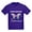 Purple, variant on - Autism Awareness Butterfly Kids Dark T Shirt - Dark T-Shirt Kids XS-XL