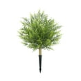 thumbnail image 5 of 4FT UV Resistant Artificial Topiary Trees Outdoor, 35in Faux Cedar Tree with Full & Realistic Leaves, Fake Cypress Tree for Front Door Proch Patio Deck Balcony Yard Decor (E), 5 of 9