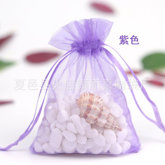 Bolsa de hilo, bolsa de dulces, bolsa de malla, bolsa con cordón para cosméticos, bolsa de regalo, bolsa de joyería, bolsa europea, bolsa de hilo de nieve raíz, embalaje de joyería