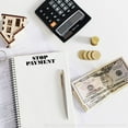 thumbnail image 2 of Self-Inking Stop Payment Stamp, Trodat Printy 4911, Press and Print Stamping, Impression Size 5/8" x 1-1/2", Up to 10,000 Impressions - Green Ink, 2 of 10