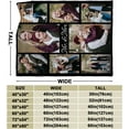 thumbnail image 3 of Custom Blanket with Photos Customized Blanket Personalized Blanket Gifts for Mom, Dad,Christmas, Birthday(1-Photo, 72 * 54in), 3 of 6