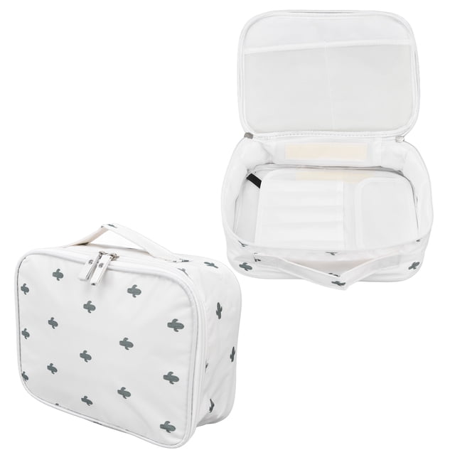 Bolsa de aseo de viaje ANGGREK impermeable de nailon multifuncional gran capacidad
