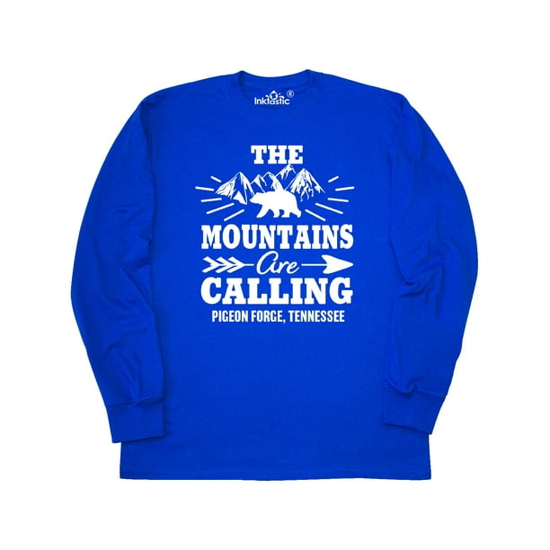 mountains calling t shirt