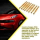 thumbnail image 5 of Kenally 1 Juego de biela RC, enlace de vehículo, piezas de repuesto de coche simuladas multipropósito, componentes remotos resistentes al Vehículos, repuestos y accesorios Mis Oro, 5 of 6