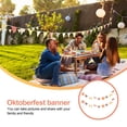 thumbnail image 2 of Oktoberfest Decoration Flag Hanging Banner Party Decor (Assorted Color), 2 of 8