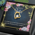 thumbnail image 5 of To My Wife En el día de su Boda Forever Necklace w Message Card, 5 of 20