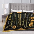 thumbnail image 4 of LHSHID To My Cousin Throw Blanket Soft Fuzzy Fleece Blanket For Couch Bed Living Room Decoration 60x80in, 4 of 6