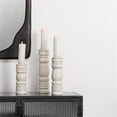 thumbnail image 2 of Jamie Young Co Monument Marble Candlesticks (set of 3), 2 of 7