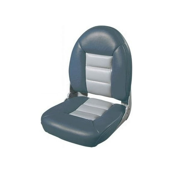 Tempress Charcoal/Gray Folding High Back Boat Seat