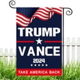 thumbnail image 4 of Jardín Trump Vance 2024 Banderas Al Aire Libre para Exterior Casa, 4 of 9