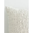 thumbnail image 6 of Cotton White Boucle Dutch Euro Pillow 28x36 White / Pillow Cover Only, 6 of 7