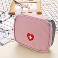 thumbnail image 2 of Bsvklp Médica Emergencia Portátil Bolsas Almacenamiento Medicamentos Primeros Auxilios Al Aire Libre Rosa, 2 of 9
