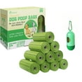 thumbnail image 1 of Bolsas biodegradables verdes para excremento de perro Natuural, 150 unidades, 1 of 8