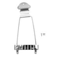 thumbnail image 2 of Guitar Trapeze Bridge, 6 String Jazz Guitar Tailpiece Replacement Metal with Screws, 2 of 7
