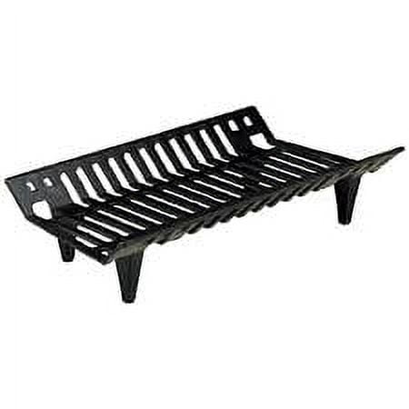 HY-C Liberty Foundry G22-BX Fire Grate, 22" W x 12" D x 5.25" H, Black, Cast Iron