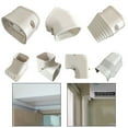 Conceal and Protect Ac Wiring with White Pvc Line Cover Easy