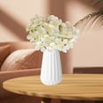 thumbnail image 5 of Clearance Under $5 Boovnll Fake Flowers - Fake Hydrangea Bouquet UV Resistant Lifelike Silk Flowers, No Fade, Fake Flowers for Wedding, Party, DIY Tables Centerpiece Decor, Artificial Flowers, 5 of 7