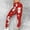 #26Red, variant on Byworldtasic Women's Christmas Print Leggings Casual Fitting Tight Peach Hip Yoga Pants Stretchy Leggings S-3XL