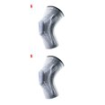 thumbnail image 1 of Greeniant Sport Kneepad 3D Elástico Protector de rodilla Transpirable Sport Joint Support Sleeve, S, Negro Gris azul gris S 2piezas, 1 of 6