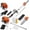 Orange, variant on QinaQin 43CC Gas Powered Pole Chain Saw,Gas Pole Saws with Anti-Vibration Handle,Auto-Oiling & Quick Release for Tree Trimming and Pruning,Orange