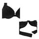thumbnail image 3 of Brasier Carnival Encaje Flores Negro Talla 34B, 3 of 4
