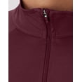 thumbnail image 4 of Hanes Cool DRI Men's Quarter Zip Pullover Maroon M, 4 of 4