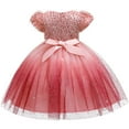 thumbnail image 4 of LOVZFMLL Robe à Volants Sans Manches à Imprimé Fleuri Mignonne pour Filles Tout-Petits, 4 of 9