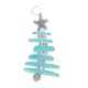 thumbnail image 1 of Árbol de Navidad de cristal marino, adorno hecho a mano con temática oceánica para árbol de Navidad, decoración navideña para el hogar B, 1 of 5