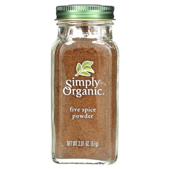 Simply Organic, Five Spice Powder, 2.01 oz (57 g) Pack of 4