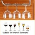 thumbnail image 3 of Soporte de pared para colocar debajo del armario para copas de vino, 3 of 5