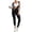 Silver, variant on Women’s Sauna Suits One Piece Sweat Shapewear Vest Waist Trainer Body Shaping Fitness Jumpsuit