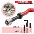 thumbnail image 3 of Kit de reparación de roscas BILITOOLS M8x1.25, HSS Drill Helicoil Metric, 3 of 7