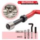 thumbnail image 3 of Kit de reparación de roscas BILITOOLS M8x1.25, HSS Drill Helicoil Metric, 3 of 7
