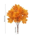 thumbnail image 3 of Moocorvic Thanksgiving Decorations 2 Pack Maple Leaf Flower Bouquet for Autumn Indoor Outdoor Home Kitchen Fall Floral Arrangements, 3 of 7