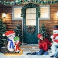 thumbnail image 2 of Costway Lighted Standing Penguins Artificial Christmas Decoration Pre-Lit 80 LED Bulbs, 2 of 7