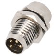 thumbnail image 3 of Conector de aguja M8FP4 de 4 pines M8 con montaje en placa posterior y sellado de resina epoxi, 3 of 12