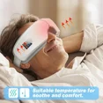 thumbnail image 5 of 4D Electric Eye Massager Heat Vibration Airbag Vibrator Bluetooth Eye Massager Mask Eye Care Instrument Vibrator Massage Machine, 5 of 26