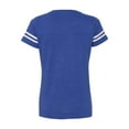 thumbnail image 3 of LAT Women�'s Football V-Neck Fine Jersey Tee, 3 of 3