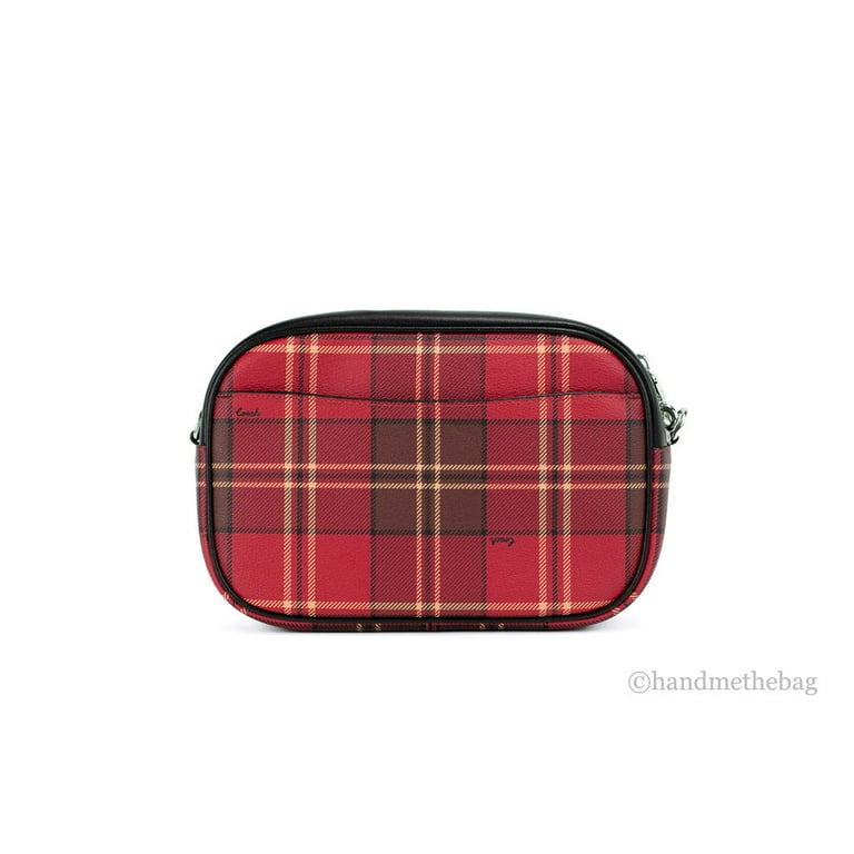 Coach tartan plaid discount purse