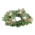 thumbnail image 3 of Allstate Pine Small Artificial Christmas Wreath with Candle Holder - 21" - Unlit, 3 of 4