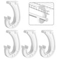 thumbnail image 3 of 4Pcs Hanging Closet Rod Support,3/4 Closet Shelf Rod Holder, 3 of 5