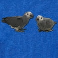 thumbnail image 2 of CafePress - African Gray Parrots - Cute Infant Baby Football Bodysuit, 2 of 3
