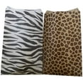 thumbnail image 3 of 300 Qty 4" x 6" Decorative Flat Paper Gift Bags - Combination Leopard & Zebra Pattern Bags - for Sales/Treats/Parties Cookies/Gifts - N'icePackaging, 3 of 8