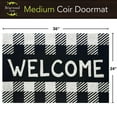 thumbnail image 3 of Briarwood Lane Checkered Welcome Medium Coir Doormat 24 x 36, 3 of 3