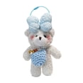 thumbnail image 3 of Llavero con colgante de oso Fernando Llavero con colgante de muñeco de animal Azul, 3 of 8