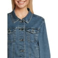 thumbnail image 5 of Time and Tru Women's and Women's Plus Denim Jacket, Sizes XS-4X, 5 of 5