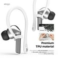 thumbnail image 3 of Ganchos, Accesorios Antideslizantes para Samsung Galaxy Buds 3 y 3 Pro, Diseño Ergonómico TPU, Ajuste Seguro para Deporte, Running y Gimnasio, Color Blanco, 3 of 7