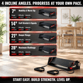 XXL 3-in-1 Steel Adjustable Slant Board, Raise Block and Step Platform ...