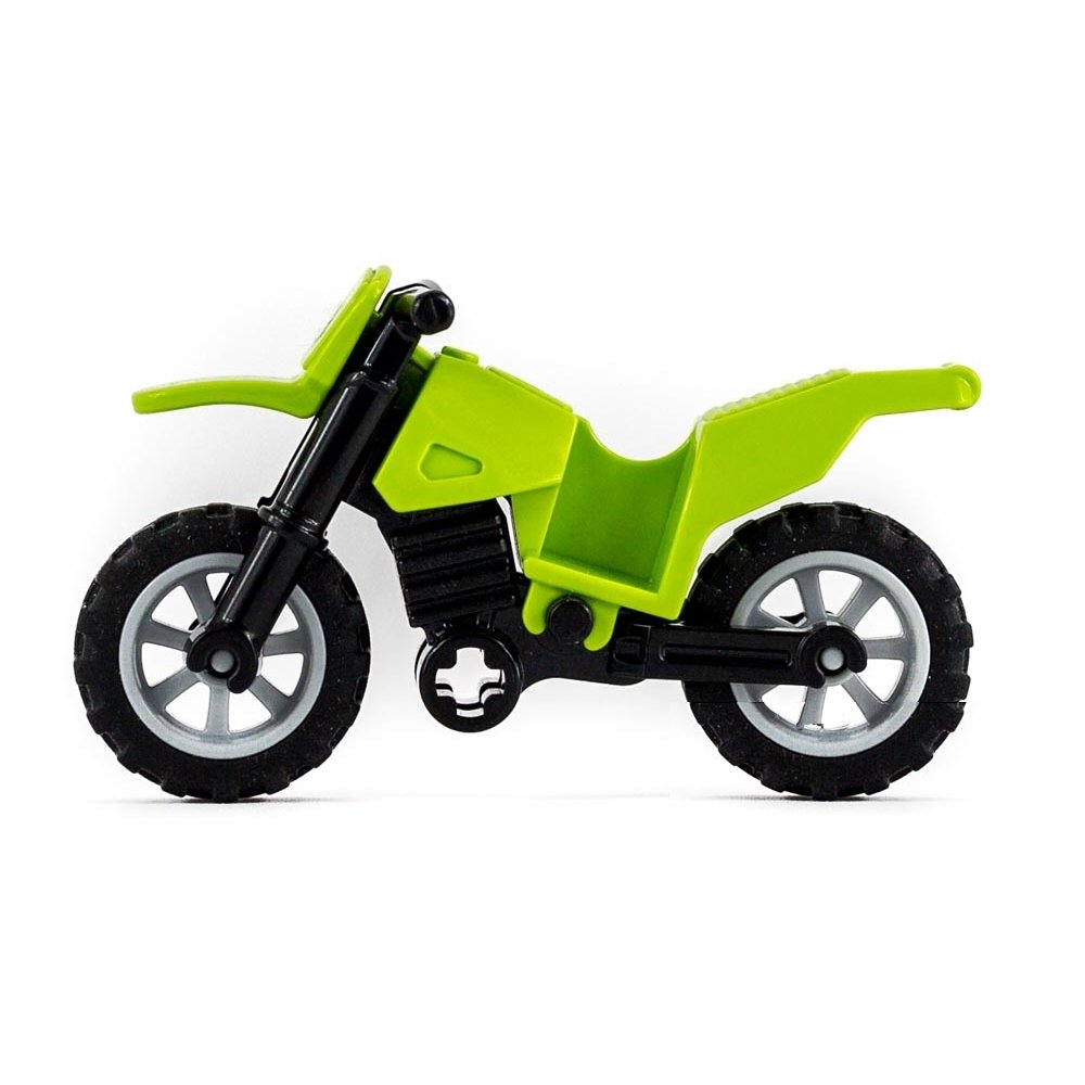 LEGO Lime Green Dirtbike (Motorcycle) Vehicle - Walmart.com - Walmart.com