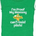 thumbnail image 4 of Inktastic Proof Mommy Cant Resist Pilots Boys Baby Bodysuit, 4 of 5